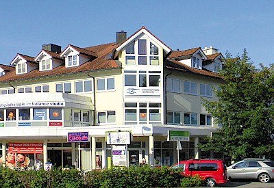 Praxisgebäude der Augenblick Allgäu in Sonthofen
